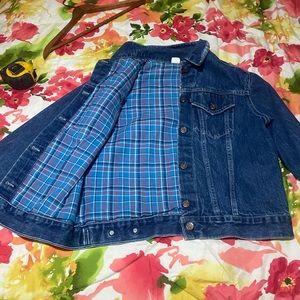 Ladies/ girls Levi Jean jacket with flannel liner, S